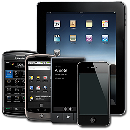Mobile apps for iOS, Android, Balckberry and Windows